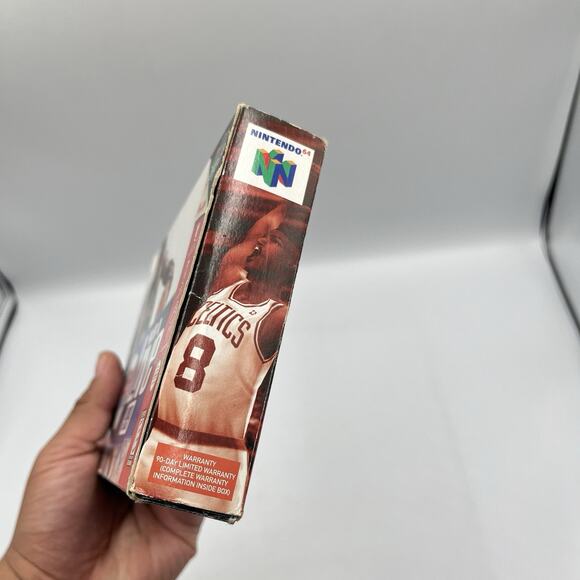 NBA Live 99 N64 Nintendo 64 Complete CIB Very Good Condition w/ Poster! NICE! - Picture 15 of 16